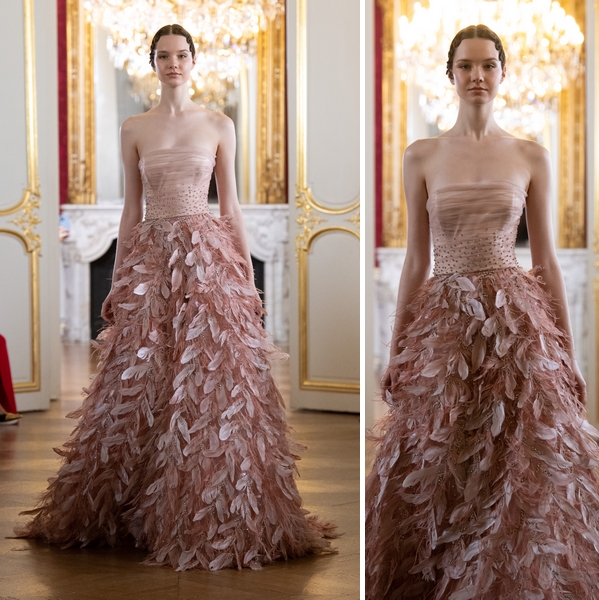 Robe Haute Couture Fashion Week Paris Stefan Djokovich