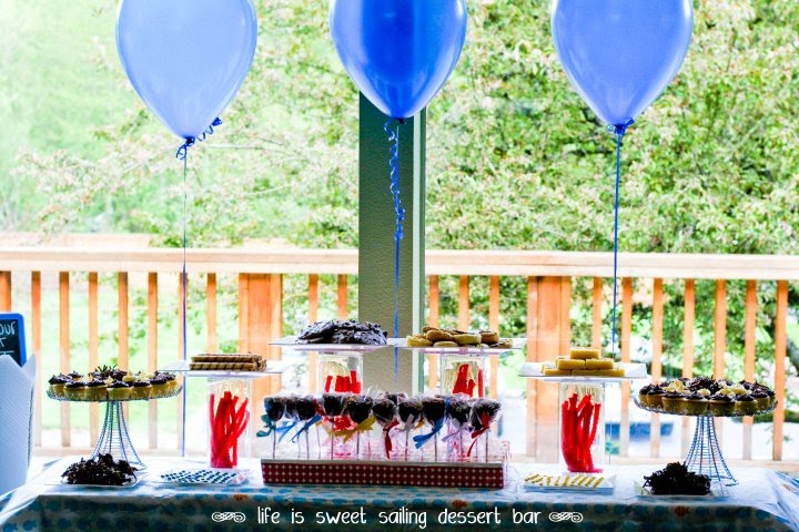 Sweet Sailing Dessert Table