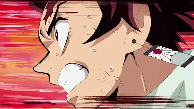 Kamado tanjiro attacking