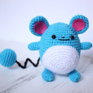 PATRON GRATIS MARILL POKEMON AMIGURUMI 30165