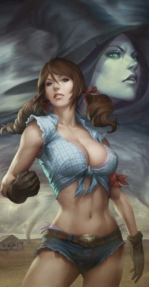A Sexy spin on the Wizard of Oz by Zenescope 