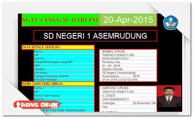 Aplikasi PKG Dan Dupak Terbaru 2016