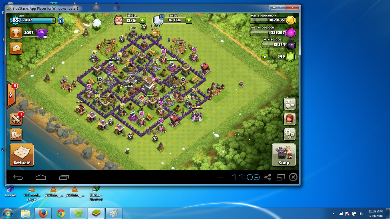 Ayo Bermain Clash Of Clans Bluestack Ringan Untuk PC