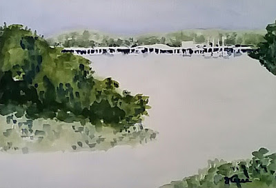 Lake Travis Watercolor - JKeese