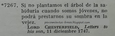 frases de Lord Chesterfield