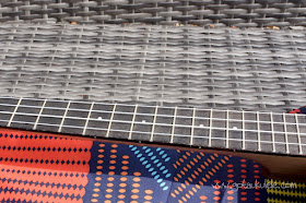Duke 10 Banjo Ukulele fingerboard