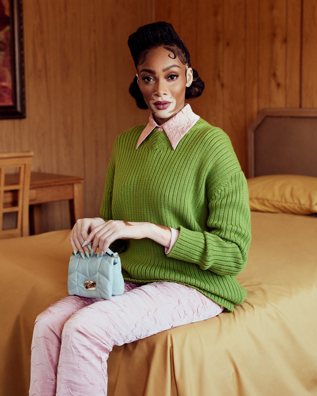 Winnie Harlow in Stylist UK September 2023 by Jason Kim