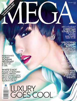 Solenn Heussaff is a “Renaissance Woman” on the cover of MEGA Magazine’s December 