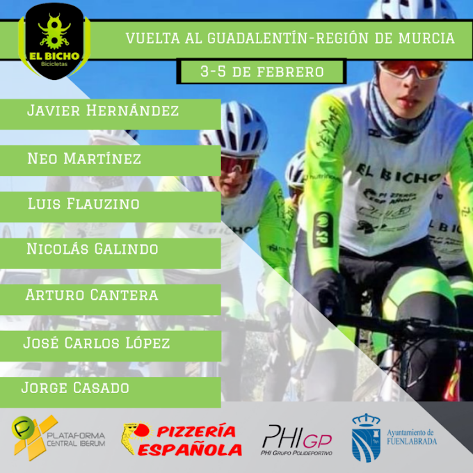El Bicho Team echa a rodar en la Vuelta al Guadalentín - Región de Murcia