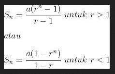 barisan dan deret geometri kelas 11