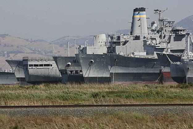 suisun bay reserve fleet. Suisun Bay Reserve Fleet