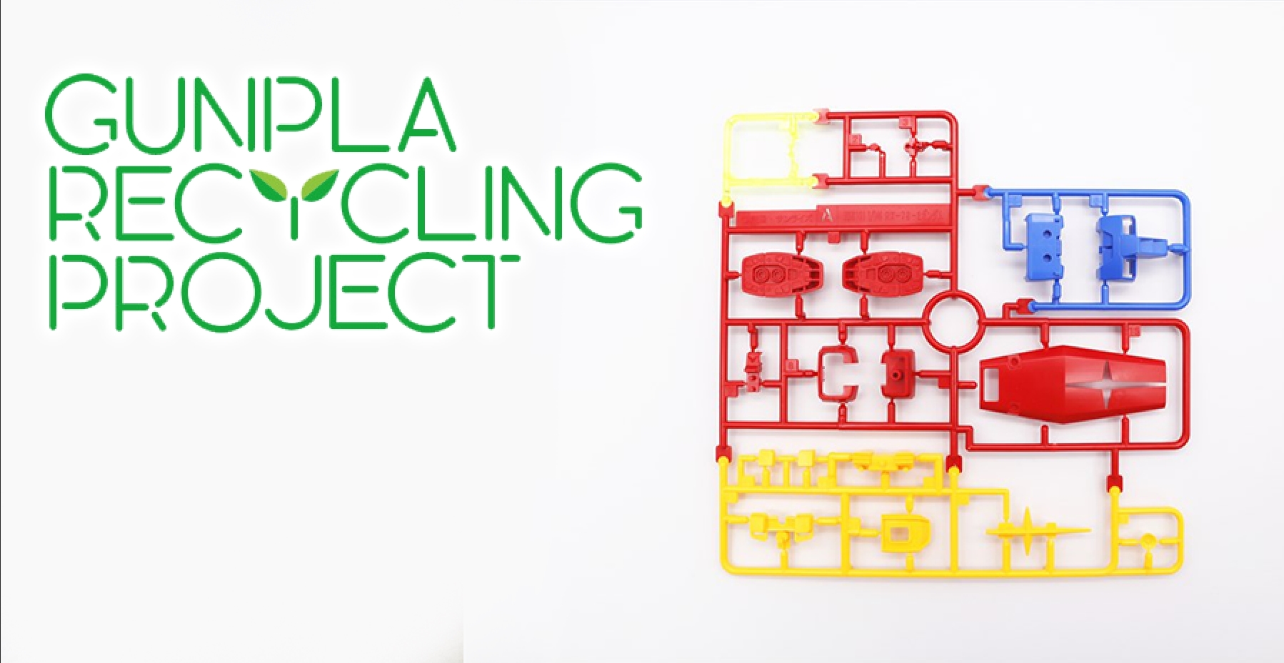 Bandai Gundam Gunpla Recycling Project Info