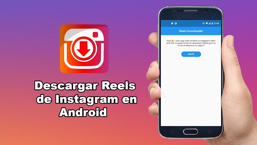 4 pasos para descargar Reels de Instagram en Android