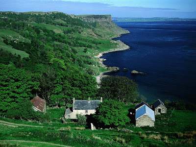 Benvane Farm Overlooking Murlough Bay, Northern Ireland