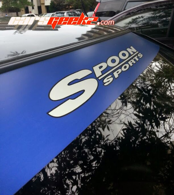 spoon sport windscreen sticker