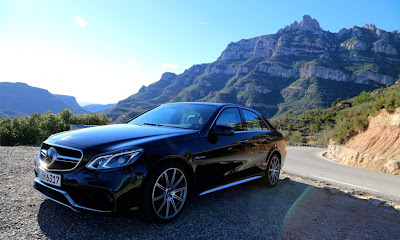 2014 mercedes benz e400 and e63 amg first drive barcelona