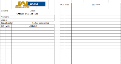 Carnet de Lecturas para Escuela Primaria