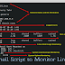 A Shell Script to Monitor Network, Disk Usage, Uptime, Load Average and RAM Usage in Linux