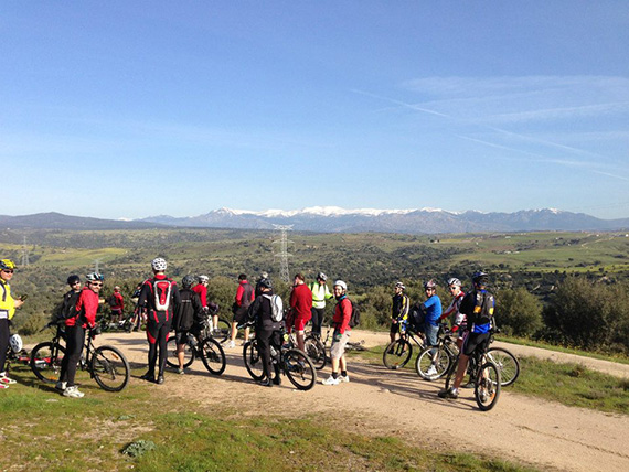 Unas fotos de nuestra ruta de Tres Cantos a Las Matas - Abril 2013