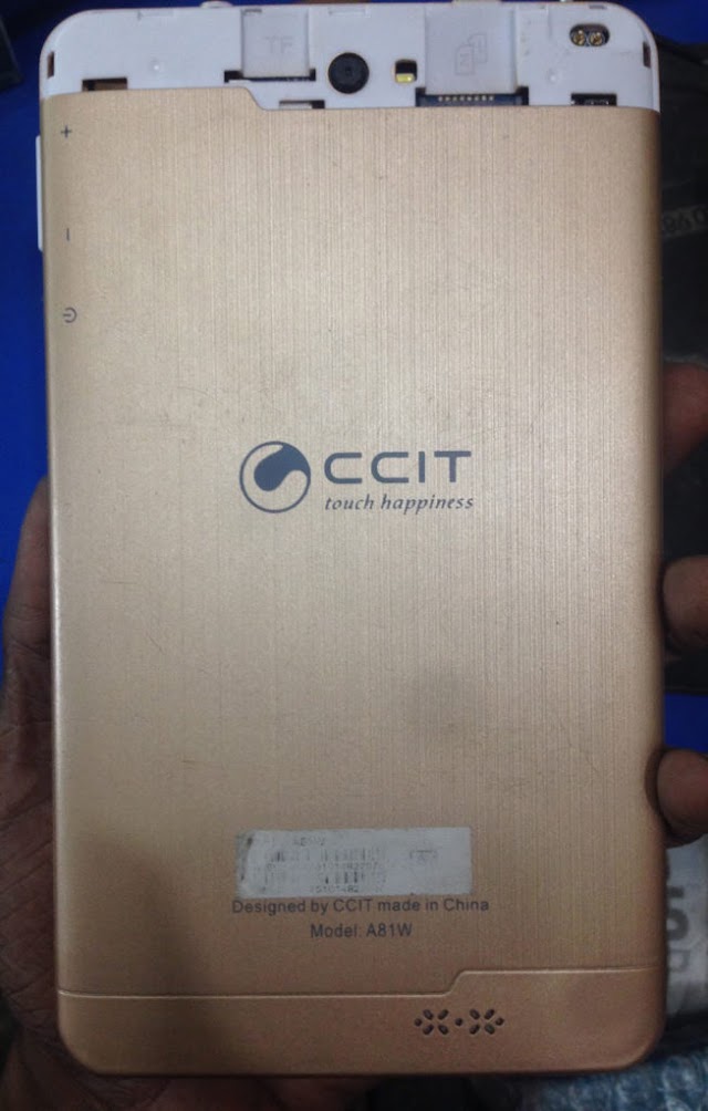 Ccit A81W Flash File Firmware MT6572 7.0 Stock Rom