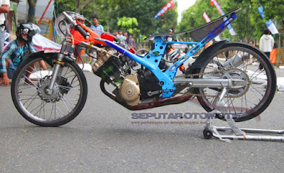 gambar modifikasi motor satria fu 