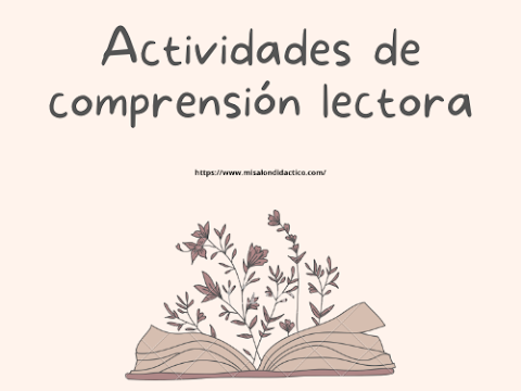 Actividades de comprensión lectora