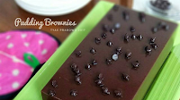 RESEP PUDDING BROWNIES COKELAT ROTI TAWAR