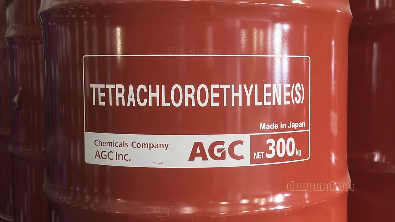 Tetrachlorethylene còn được gọi Perchloroethylene(PCE) hay Hóa chất PERC.