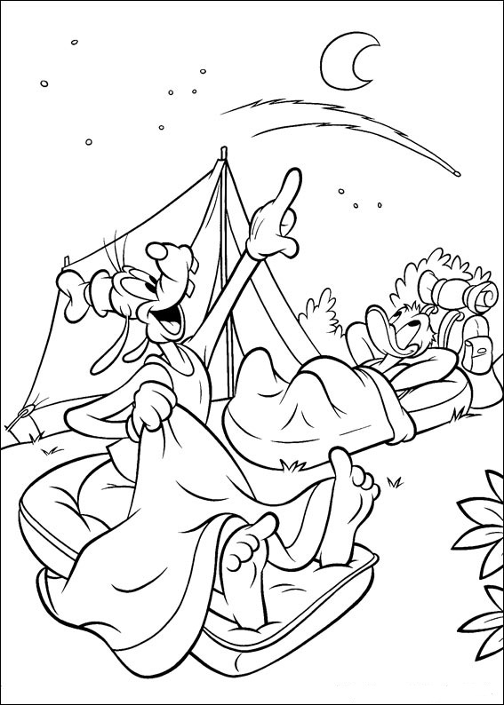 Download Fun Coloring Pages: Disney Goofy Coloring Pages