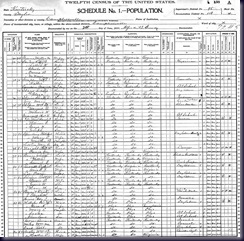 1900 charlesgreenwell census