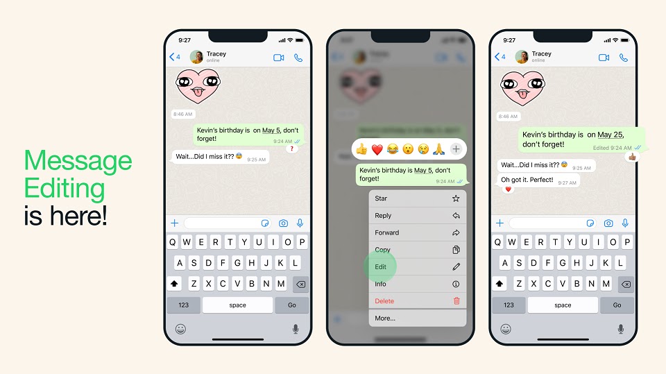 Έρχεται λειτουργία edit στο WhatsApp – Πώς θα διορθώνετε απεσταλμένα μηνύματα