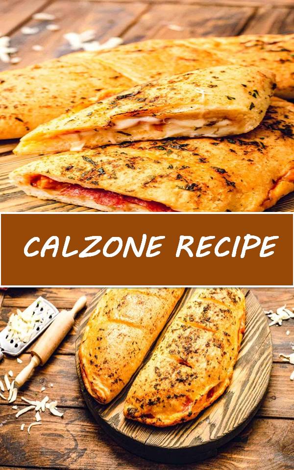 Try this delicious Calzone recipe for dinner tonight! All your favorite toppings like pizza sauce, mozzarella cheese, Canadian bacon and pepperoni stuffed inside a dough then baked! These calzones are a meal the kids will flip over!