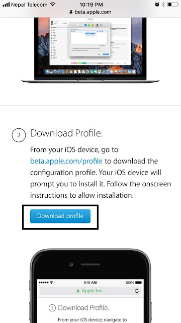 To begin downloading iOS 11 Public Beta 2 on iPhone/iPad, you need to Sign Up for iOS 11 Public Beta Testing Program first and then install iOS 11 Public beta 2