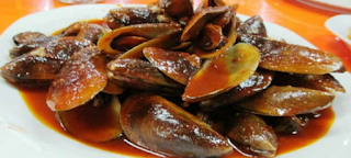 Resep Kerang ijo saos tiram