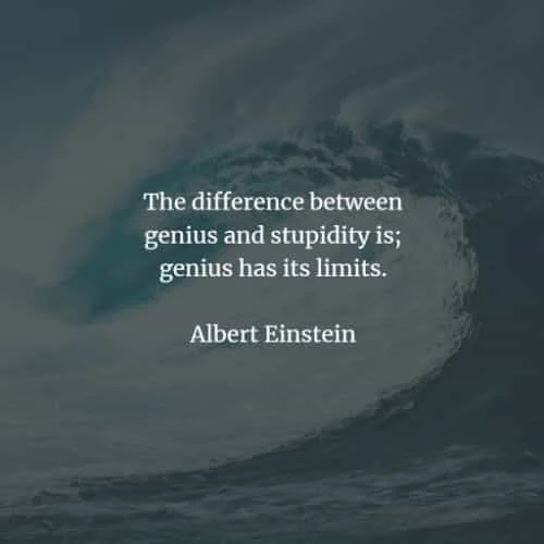 Famous quotes and sayings by Albert Einstein