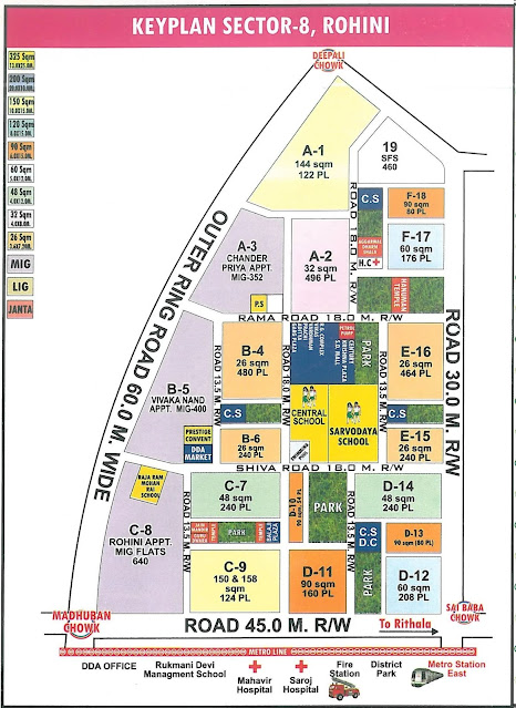 Rohini-Sector-8-Layout-Plan-Map