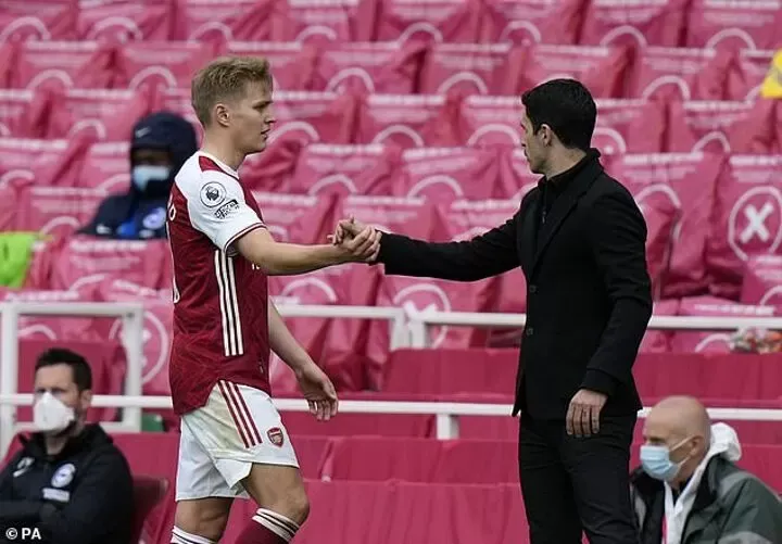 Arteta admits he wants Odegaard to STAY at Arsenal after impressive loan spell