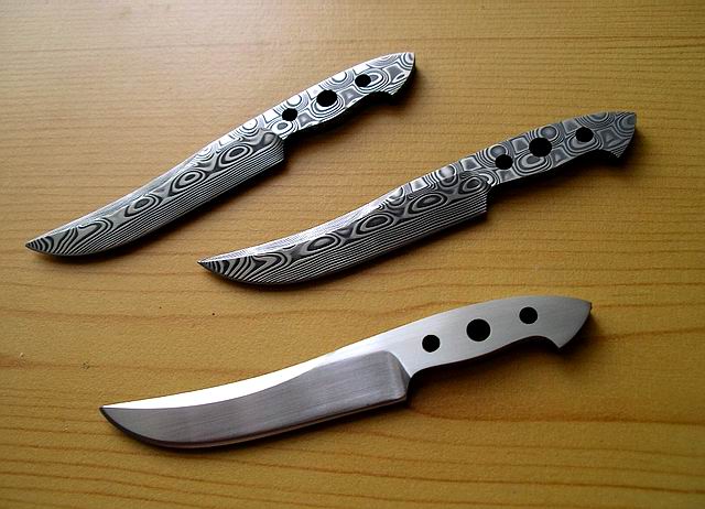damascus steel hunting Knives