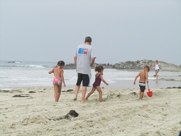 tripp taking kids on beach adventure (1 of 1) tripp taking kids on beach adventure (1 of 1)