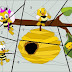 Honey Bee Art Quilt Week #3