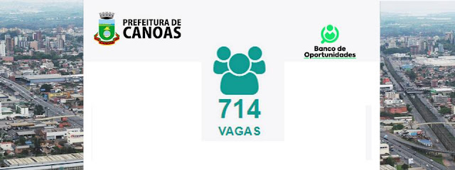 Banco de Oportunidades em Canoas conta com mais de 700 vagas disponíveis