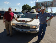 Here's the limo and our driver, Randy: We go inside and of course they need . (day limo)