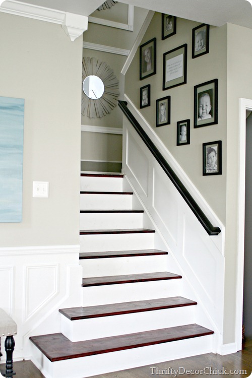 wood staircase 