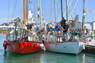 Joshua de Bernard Moitessier et Suhaili de Sir Robin Knox-Johnston réunis pour la première fois  