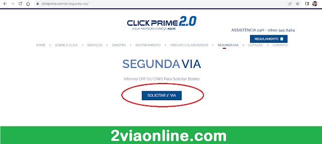 2Via Click Prime Proteção Veicular