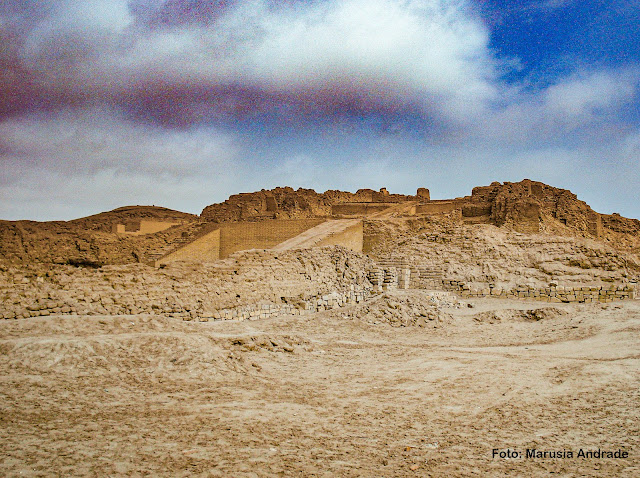 Sítio Arqueológico de Pachacamac em Lima - Peru