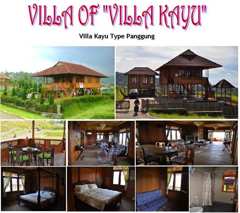  Villa  Kayu  di Kampung Gajah Bandung