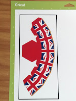 Union Flag Cupcake Box by Esselle Crafts