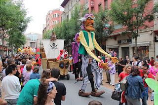 Comienzo de las fiestas de Barakaldo