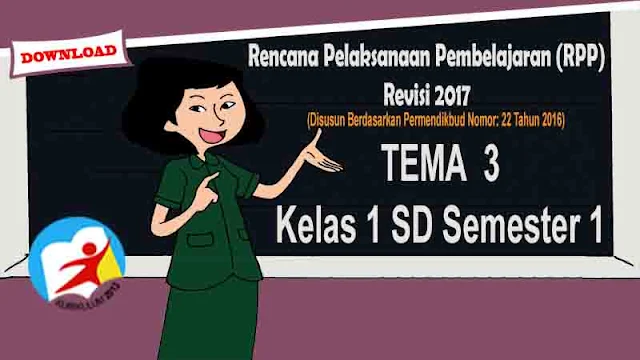 RPP Kelas 1 SD Kurikulum 2013 Revisi 2017